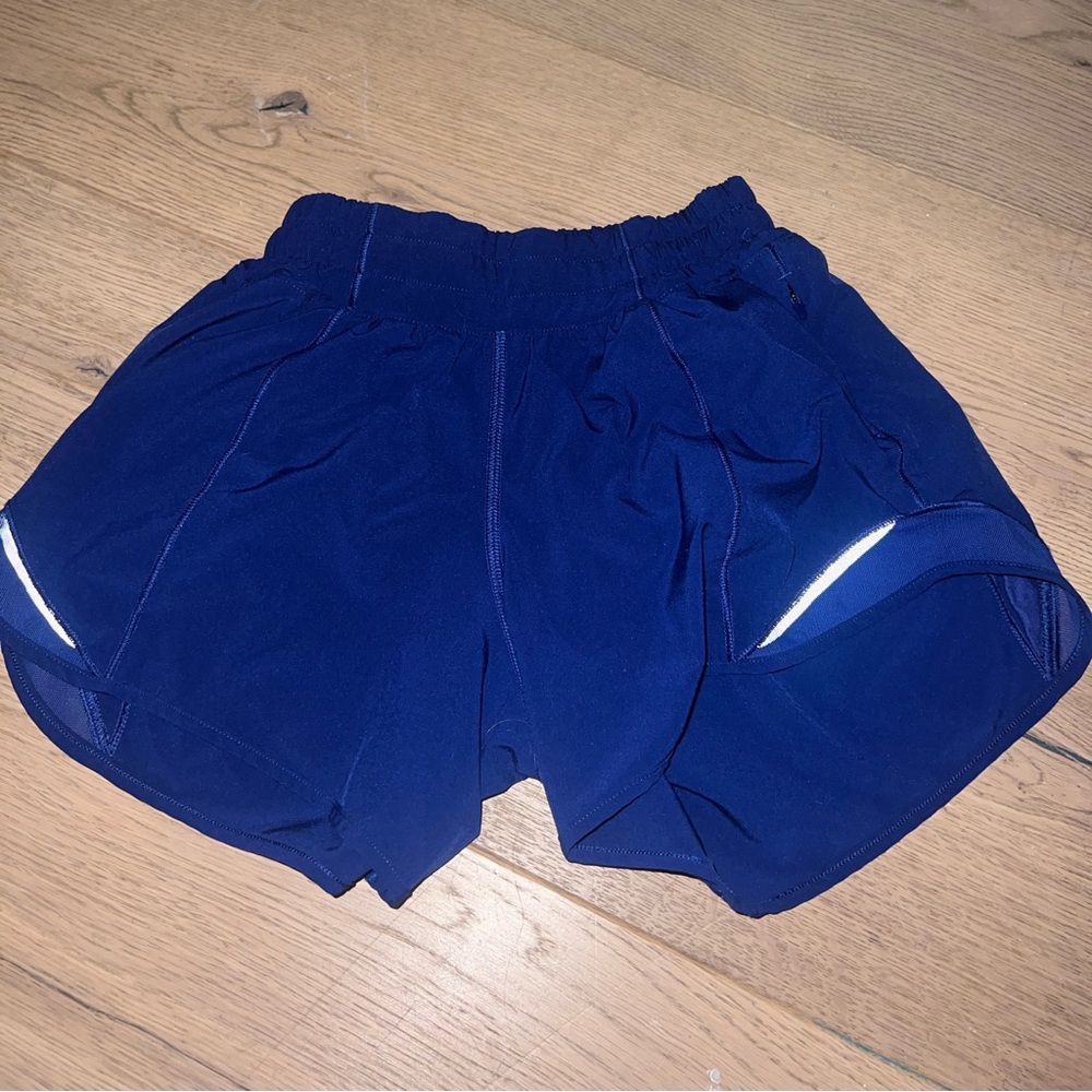 blue lululemon shorts size 2